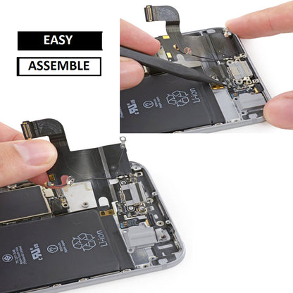 For iPhone 6G / 6 Charging Port Flex( Black/Grey/White) With Mic Audio Jack