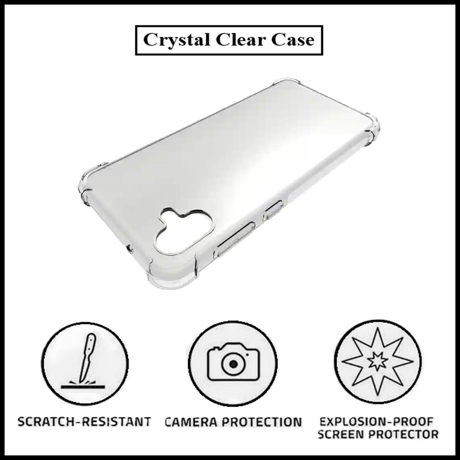 For Samsung Galaxy A05 King Kong Anti Burst & Silicon Shockproof Case Cover