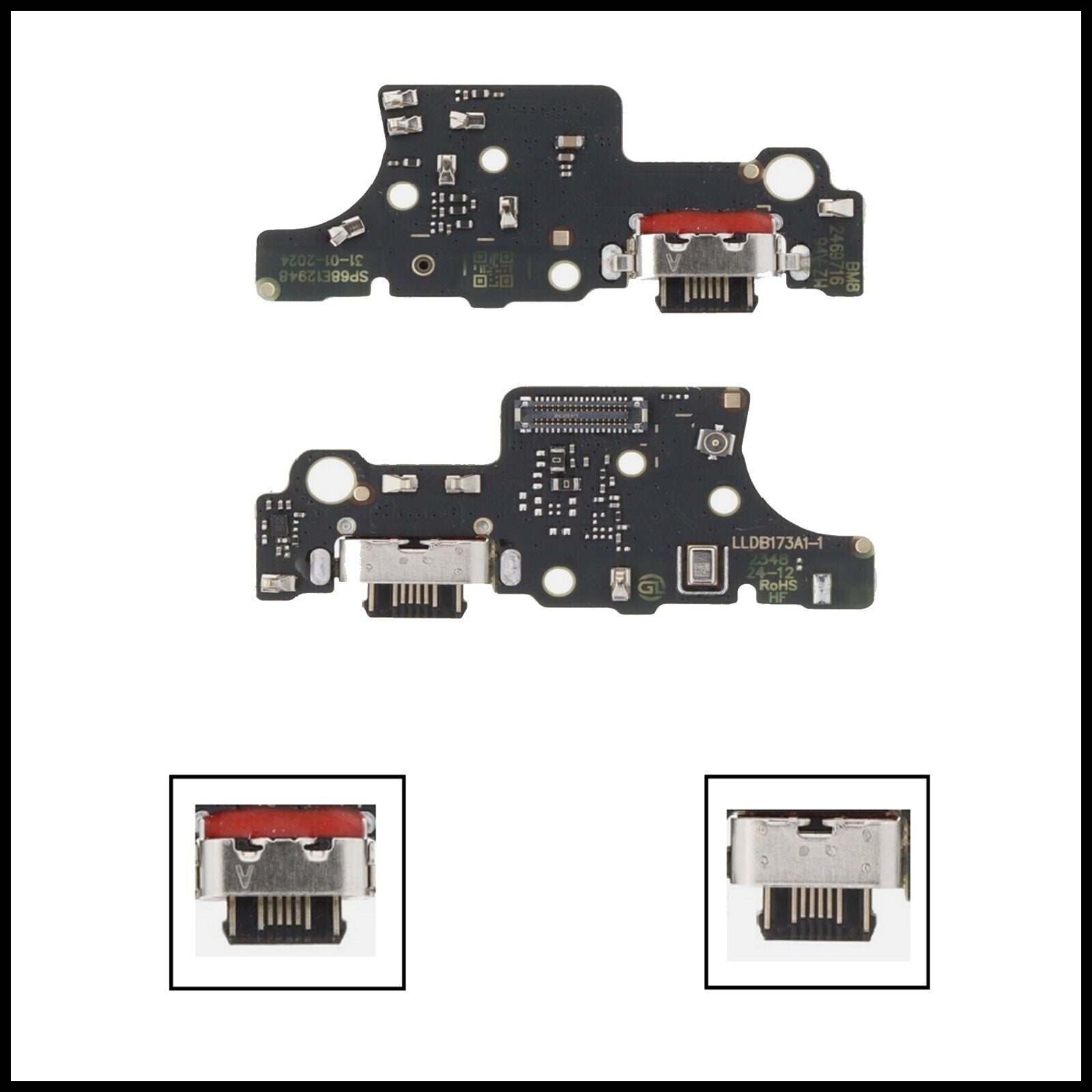 For Motorola Moto E14 / XT2421 Charging Port Flex Replacement