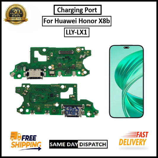 For Huawei Honor X8b Replacement Charging Port Board Flex Connector