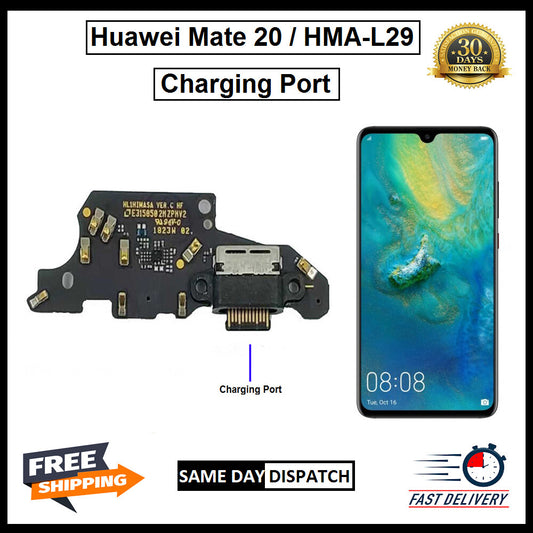For Huawei Mate 20 HMA-L29 USB Replacement Charging Port Board Flex Connector 