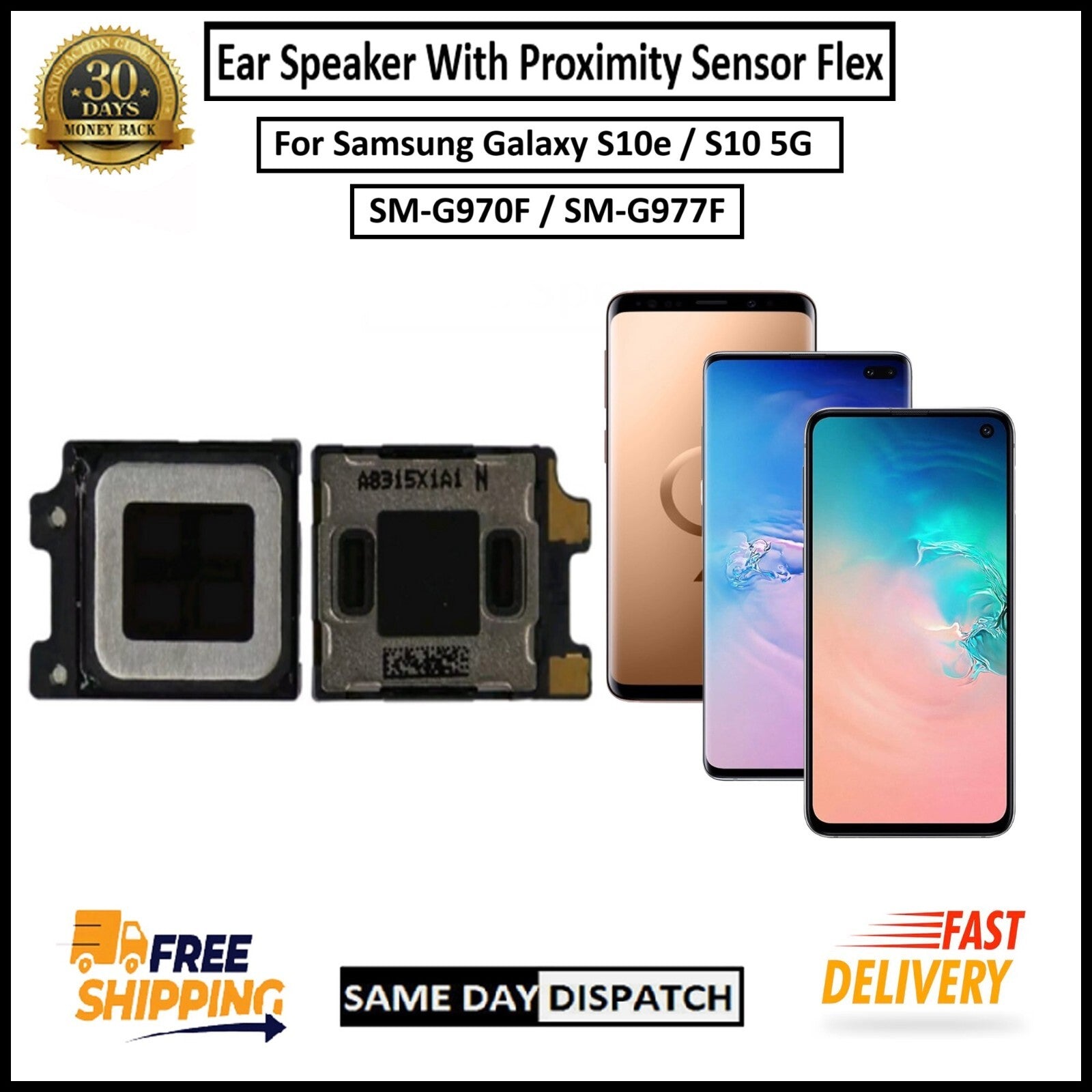 For Samsung Galaxy S10e / S10 5G Ear Speaker Flex With Sensor Earpiece