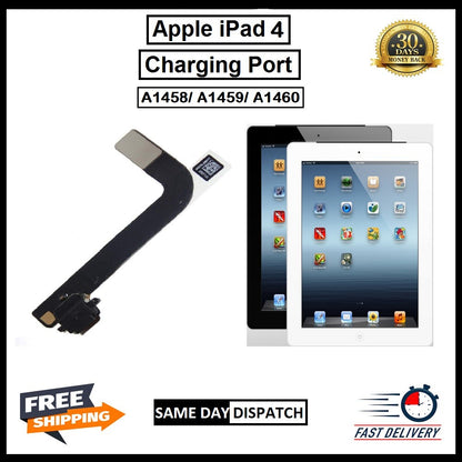 For i Pad 4 / 4` Gen (A1458/A1459/A1460) Charging Port Flex Connector