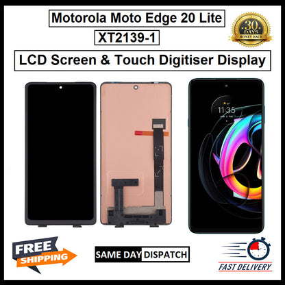 For Motorola Moto Edge 20Lite / XT2139-1 Display Touch Digitizer Replacement LCD