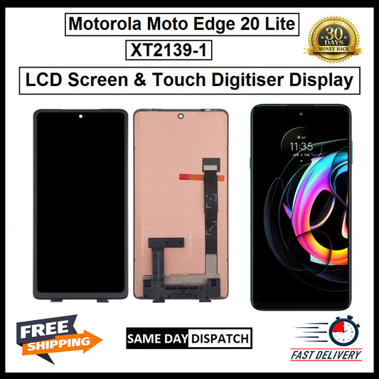 For Motorola Moto Edge 20Lite / XT2139-1 Display Touch Digitizer Replacement LCD