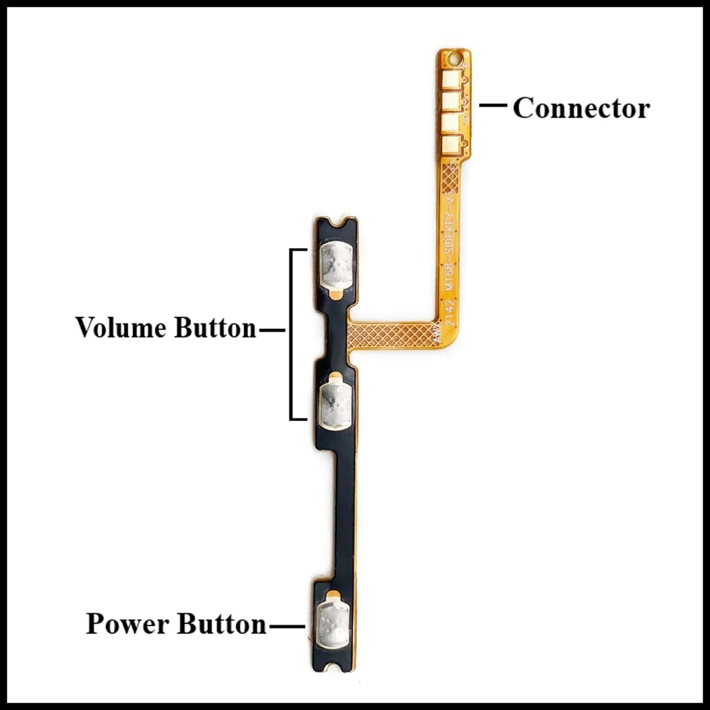 For Samsung Galaxy A03 Core/SM-A032F Power Cable &Volume Button Flex Replacement