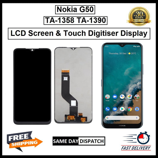 For Nokia G50 TA-1358 / TA-1390 LCD Screen Touch Digitizer Replacement display
