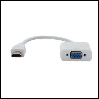 For Qtuniq HDMI Male to VGA Female HD Video Fast Converter Adapter Cable