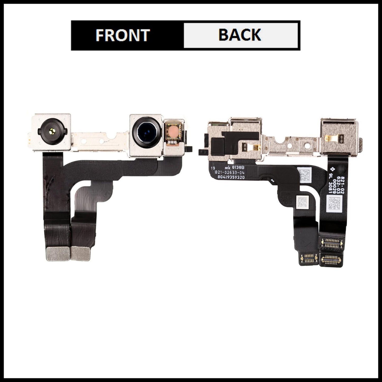 For Apple Gen iPhone 12 Pro max Front Camera Replacement  With Proximity Sensor