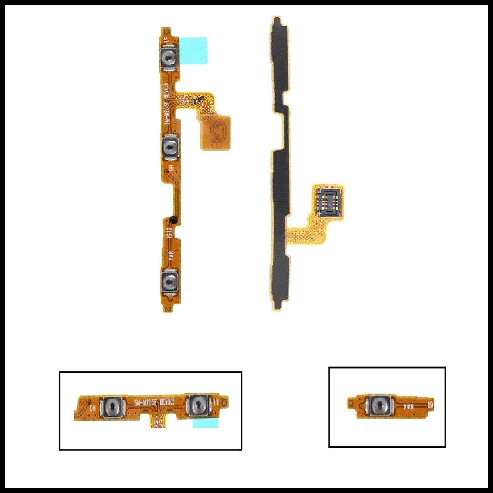 For Samsung Galaxy A20e Power Flex Cable & Volume Button Flex Replacement