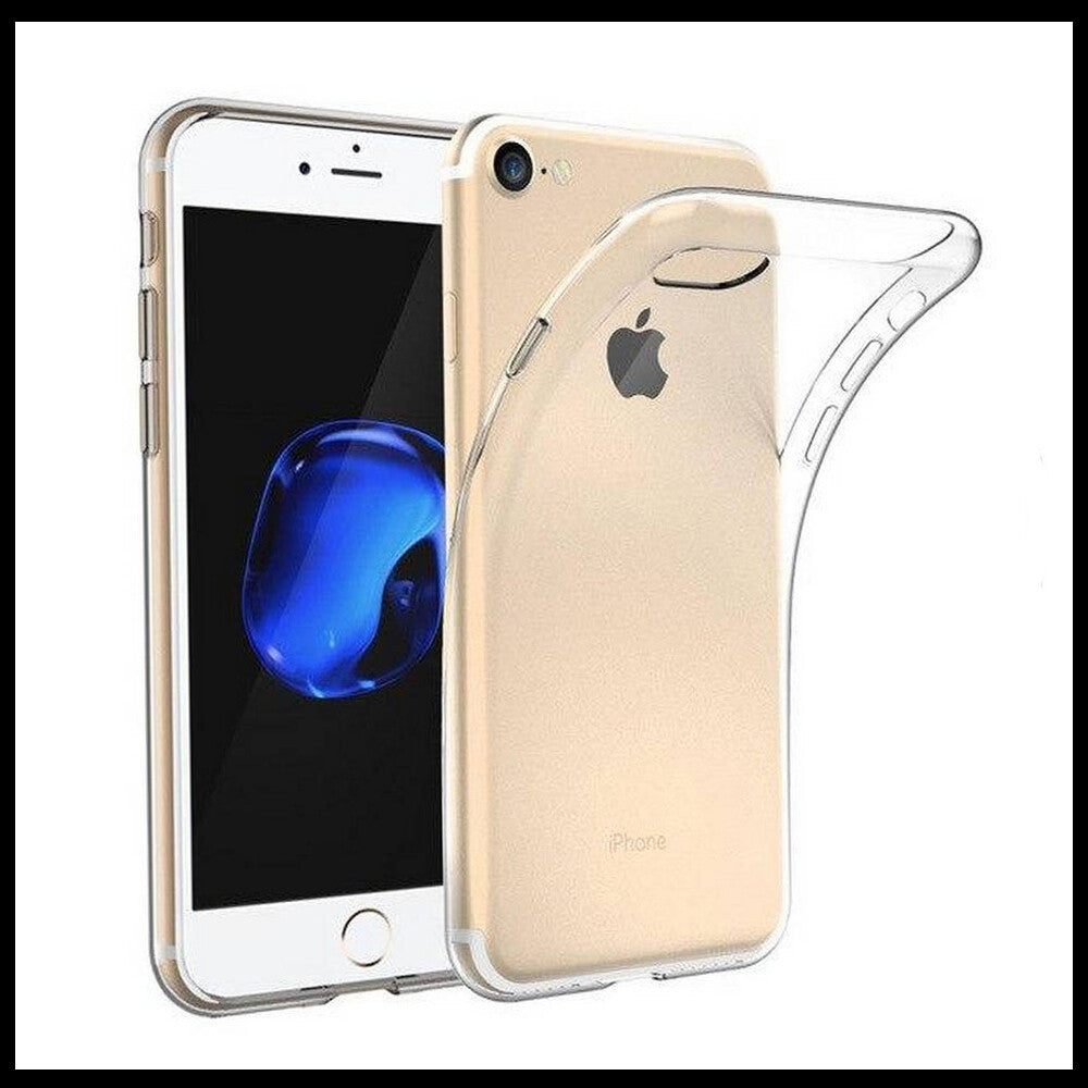 For Apple iPhone 7 / iPhone 8 Slim Clear Shockproof Gel Phone Cover
