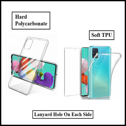 For Samsung Galaxy A51 5G Slim Clear Shockproof Gel Phone Cover