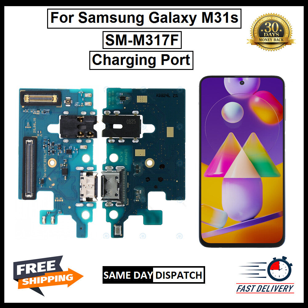 For Samsung Galaxy M31s / SM-M317 Charging Port Board Connector Replacement