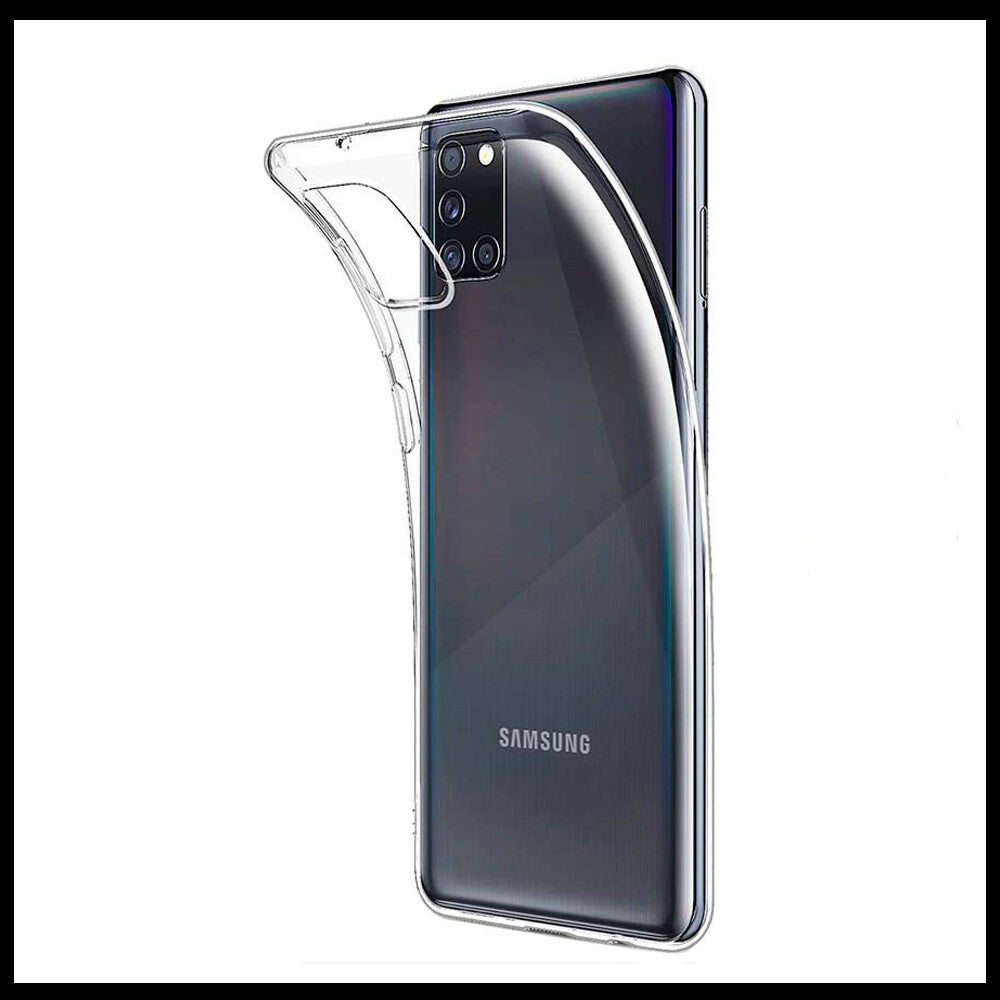For Samsung Galaxy A31 Slim Clear Shockproof Gel Phone Cover