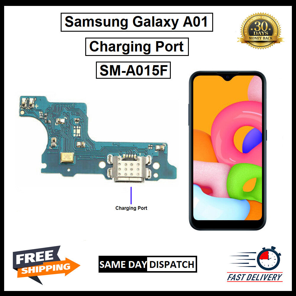 For Samsung Galaxy A01 SM-A015F Charging Port Replacement With USB &Microphone