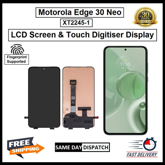 Motorola Edge 30 Neo XT2245-1  Display Screen Touch Digitizer Replacement LCD