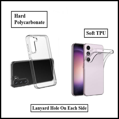 For Samsung Galaxy S23 Slim Clear Shockproof Gel Phone Cover