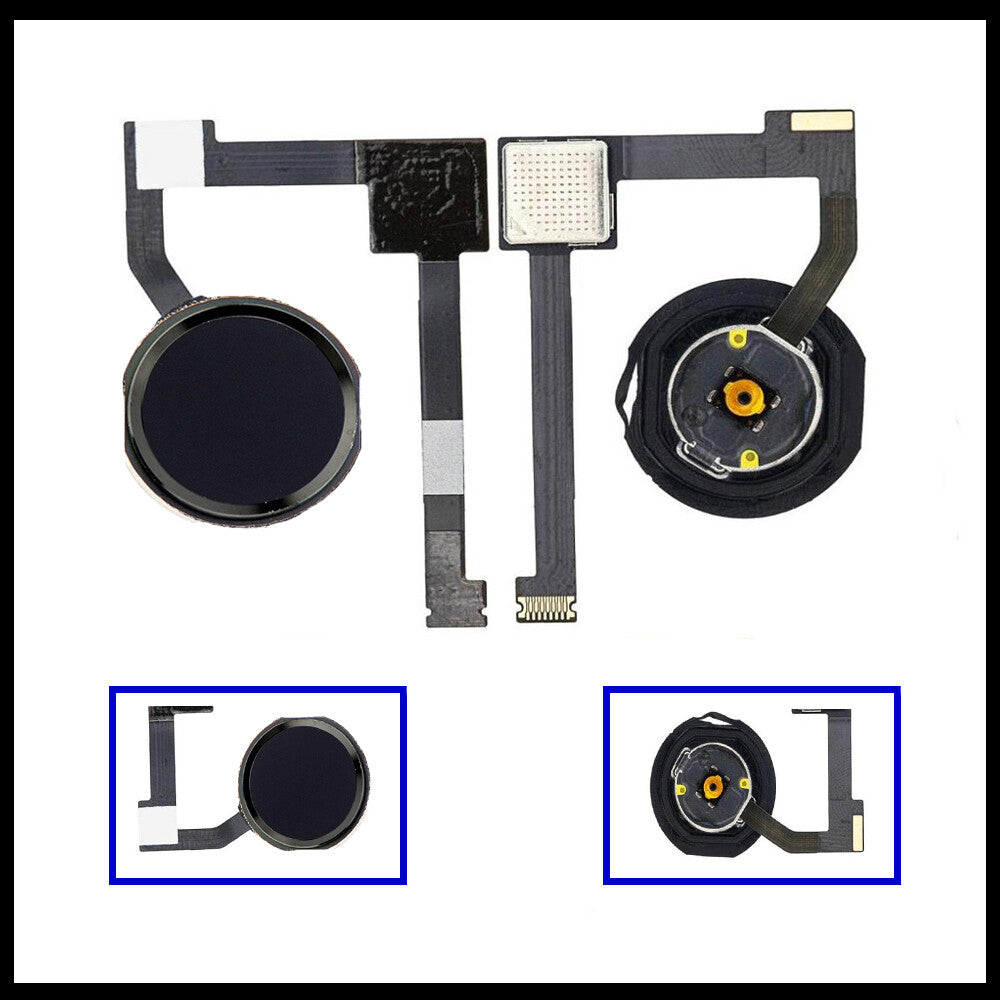 For iPad Mini 4 / A1538 / A1550 Genuine Home Button Flex Black / White
