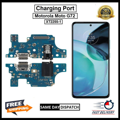 For Motorola Moto G72 / XT2255-1 Charging Port Flex Replacement