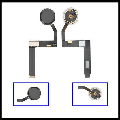 For iPad Pro 9.7 / A1673 / A1674 / A1675 Genuine Home Button Flex Black / White
