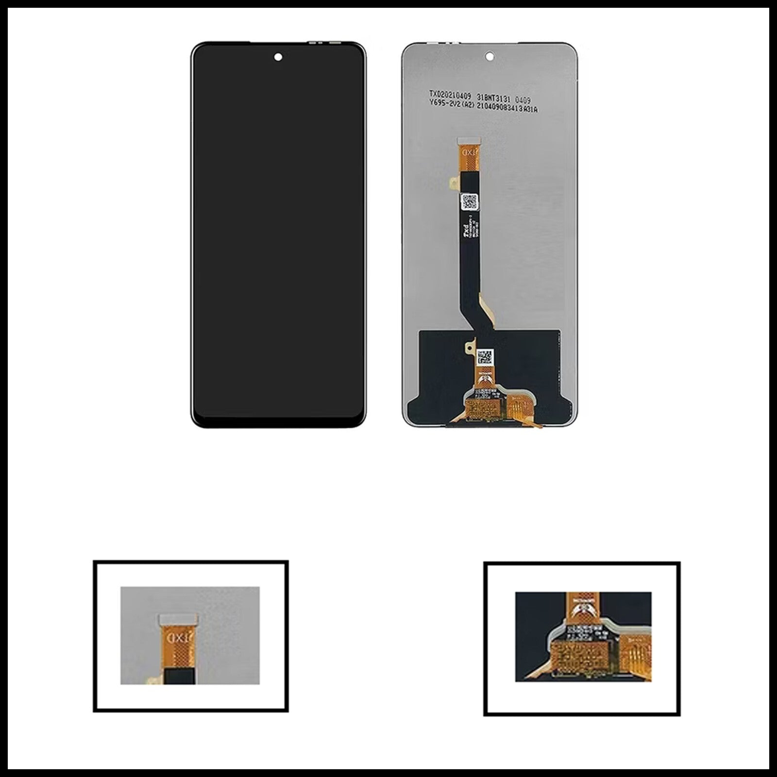 For Infinix Note 30 / X6833B / X6716B LCD Display Screen Touch Digitizer