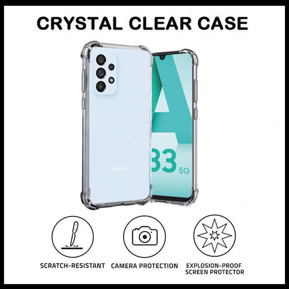 For Samsung Galaxy A33 5G King Kong Anti Burst & Silicon Shockproof Case Cover