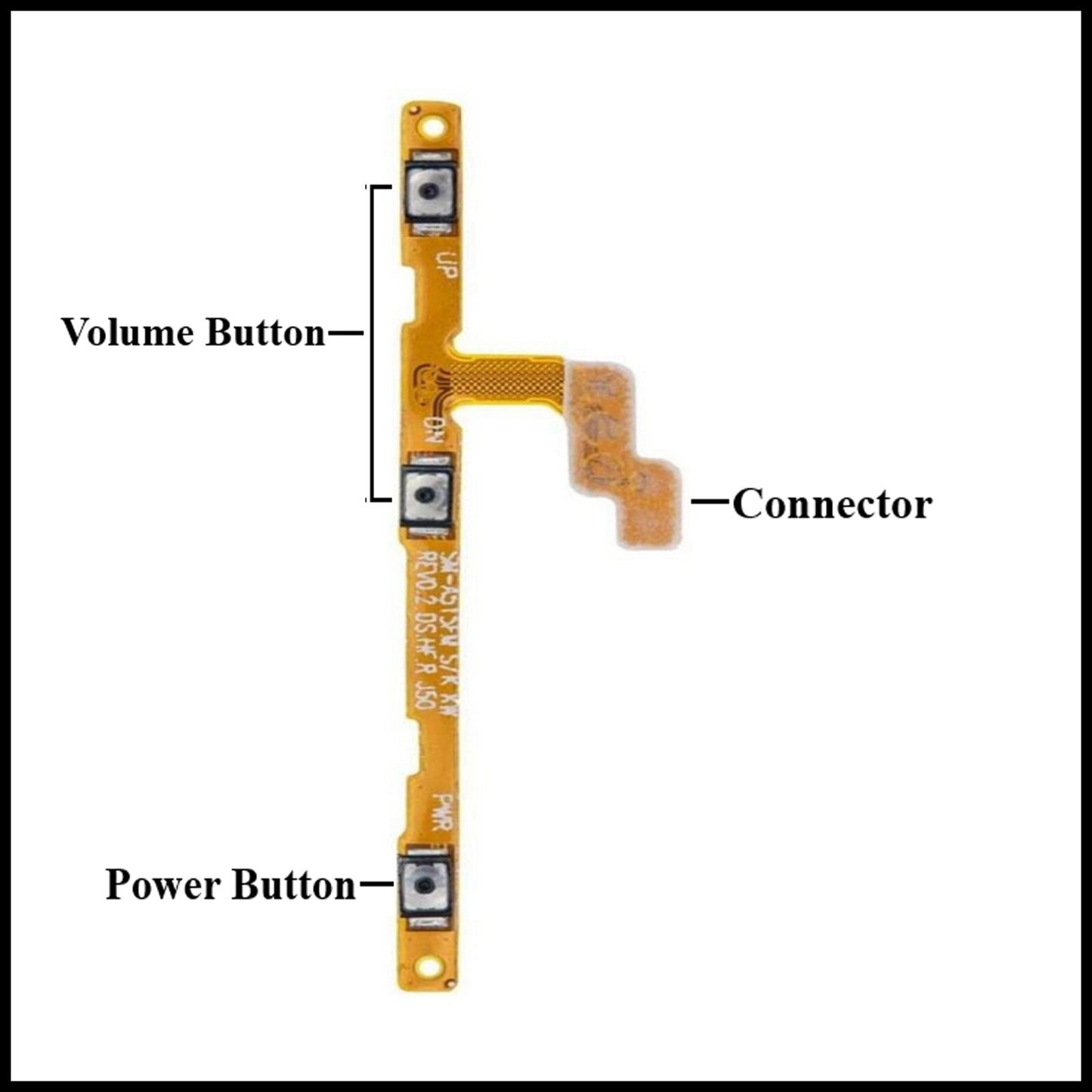 For Samsung Galaxy A51 / A71 Power Flex Cable & Volume Button Flex Replacement