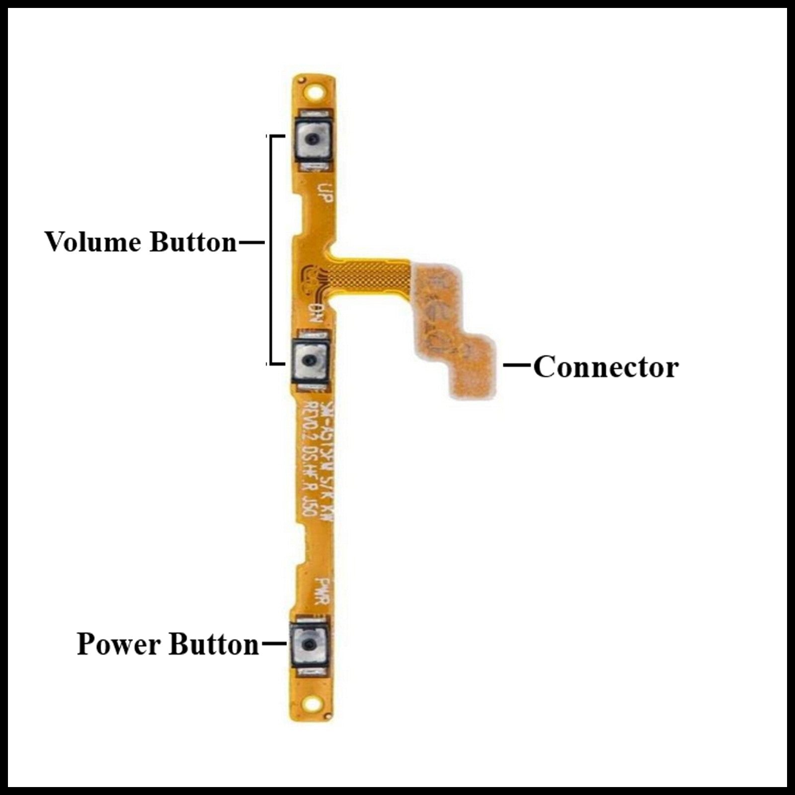 For Samsung Galaxy A51 / A71 Power Flex Cable & Volume Button Flex Replacement