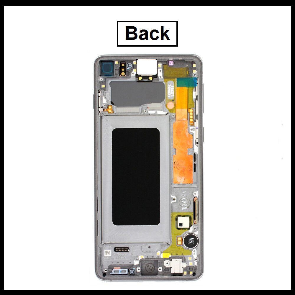 For Samsung Galaxy S10 / SM-G973F Black Display Screen Touch Replacement LCD