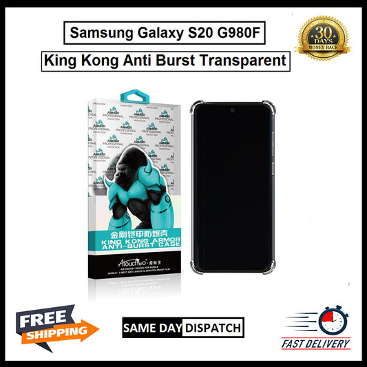For Samsung Galaxy S20 Plus 5G King Kong & Silicon Shockproof Case Cover