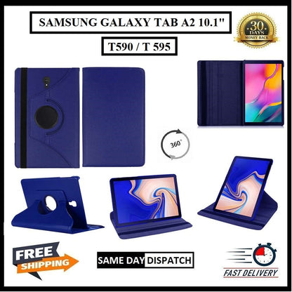 For Samsung Galaxy Tab A 10.1" SM-T590 / T595 360° Rotating Stand Covers