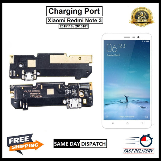 For Xiaomi Redmi Note 3 (2015116/2015161) Charging Port Flex Replacement
