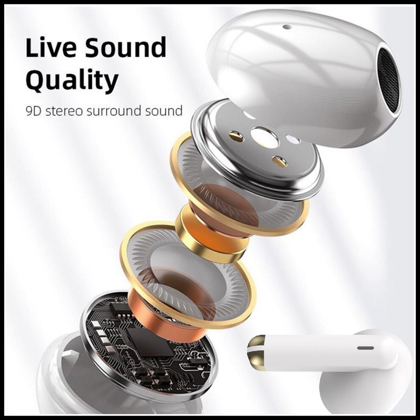 For Budi True Wireless Stereo Earphones
