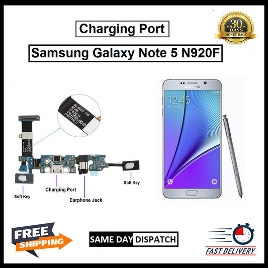 For Samsung Galaxy Note 5 N920F Charging Port Replacement With USB &Microphone  