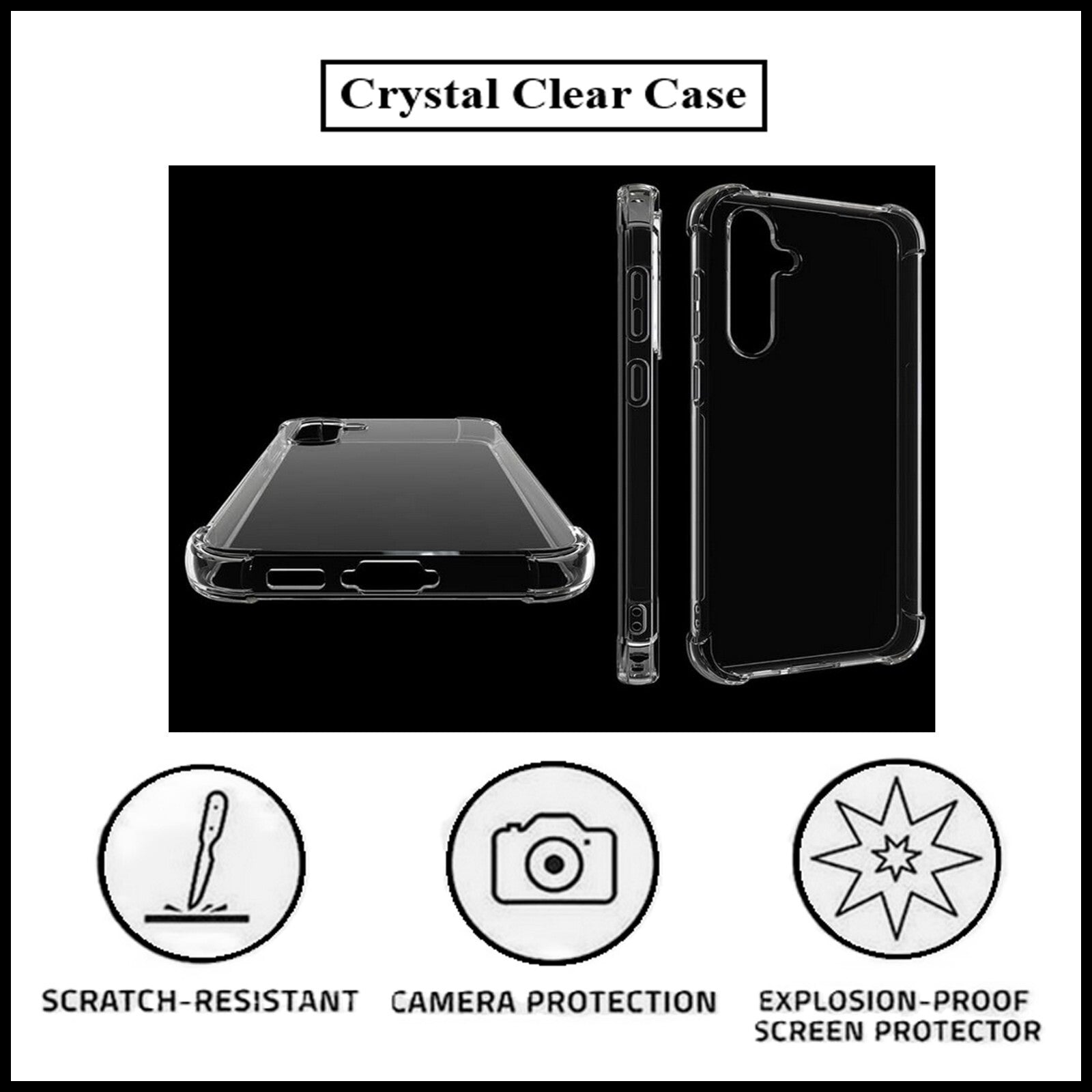 For Samsung Galaxy A25 5G King Kong Anti Burst & Silicon Shockproof Case Cover
