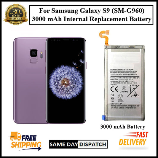 For Samsung Galaxy S9 (SM-G960) 3000mAh Internal Replacement Battery