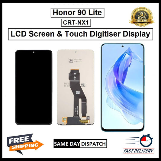 For Huawei Honor 90 Lite(CRT-NX1) Display Screen Touch Digitizer Replacement LCD