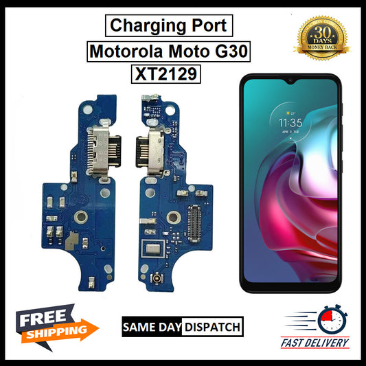 For Motorola Moto G30 / XT-2129 Charging Port Flex Replacement 