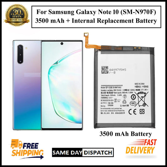 For Samsung Galaxy Note 10 ( SM-N970F ) 3500mAh+ Internal Replacement Battery