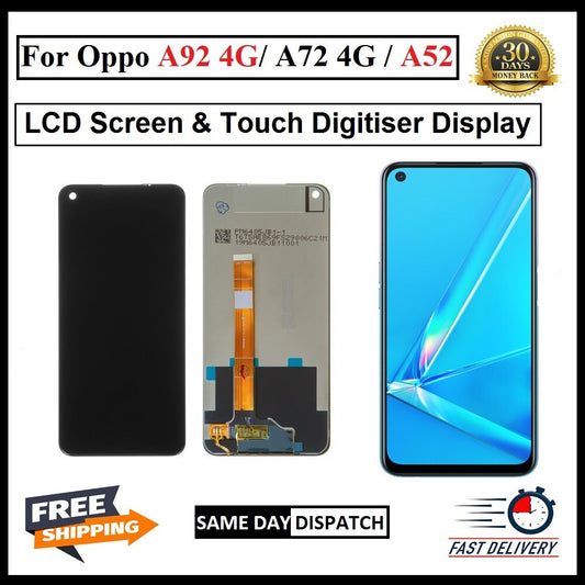 For Oppo A92 4G / A72 4G / A52 LCD Display Screen Touch Digitizer Replacement