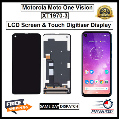 For Motorola Moto One Vision / XT 1970-3 Display Touch Digitizer Replacement LCD