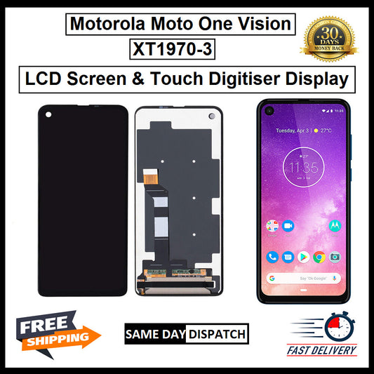 For Motorola Moto One Vision / XT 1970-3 Display Touch Digitizer Replacement LCD
