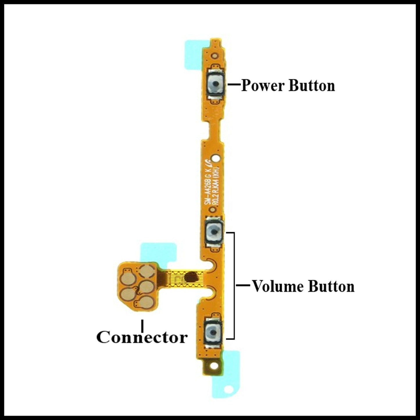 For Samsung Galaxy A32 5G Power Flex Cable & Volume Button Flex Replacement