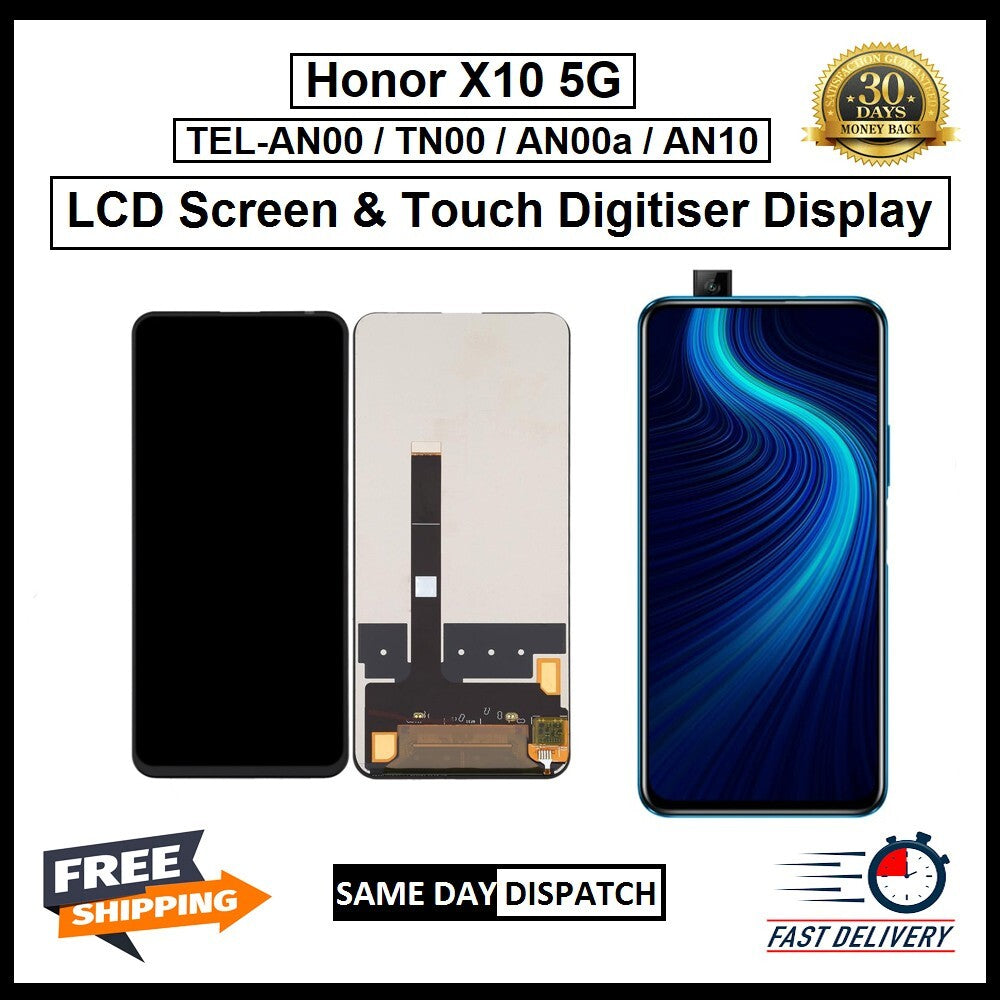 For Huawei Honor X10 5G Display Screen Touch Digitizer Replacement LCD