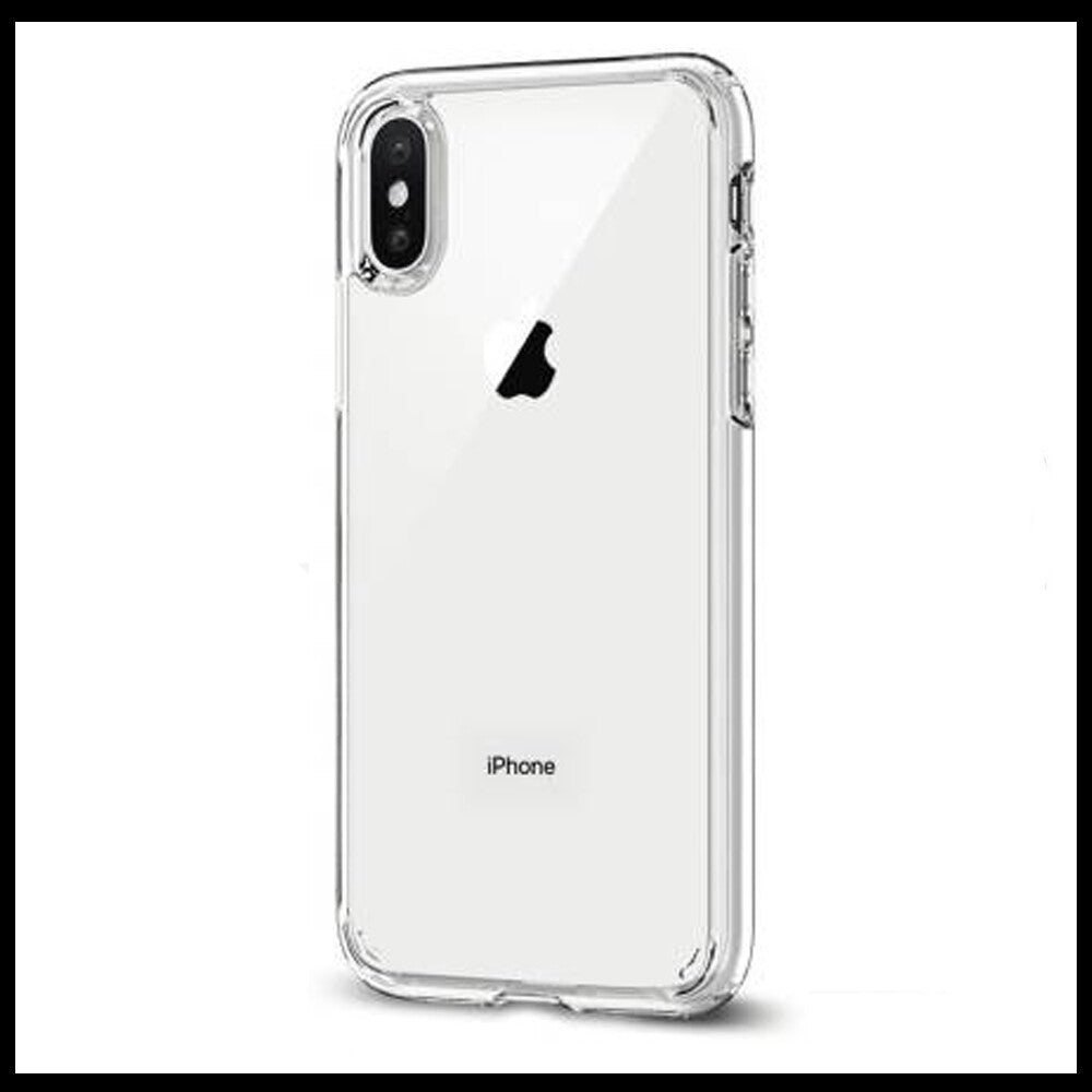 For Apple iPhone XS Slim Clear Shockproof Gel Phone Cover