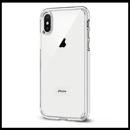 For Apple iPhone XS Slim Clear Shockproof Gel Phone Cover