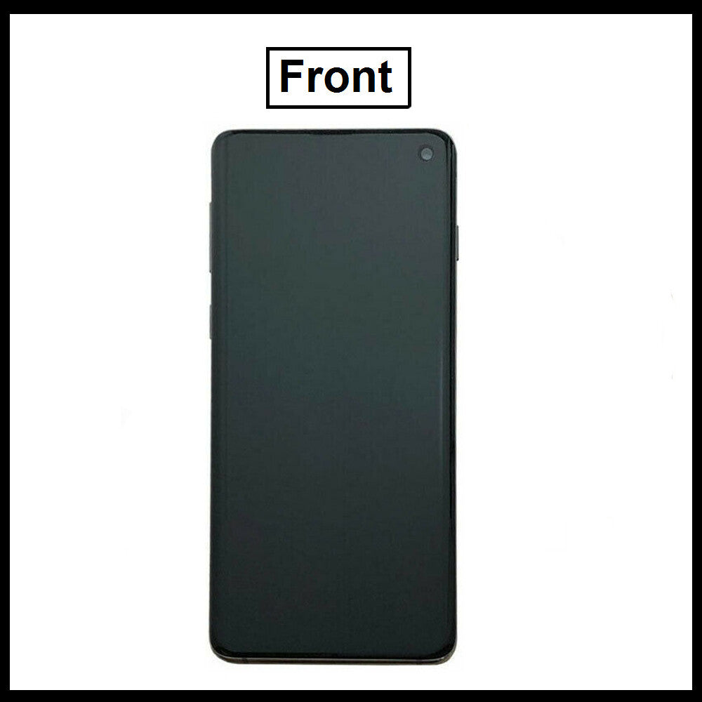 For Samsung Galaxy S10 / SM-G973F Black Display Screen Touch Replacement LCD