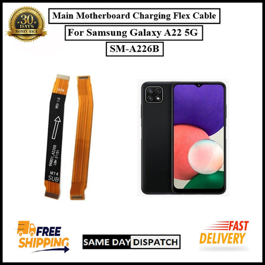 For Samsung Galaxy A22 5G A226B Main Motherboard Charging Flex Cable Replacement