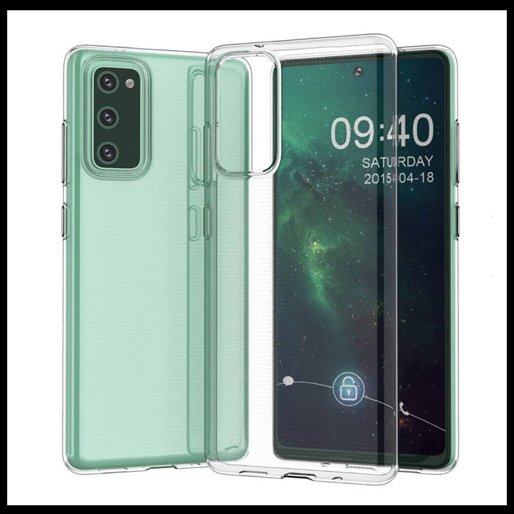 For Samsung Galaxy S20 FE / SM-G780F Slim Clear Shockproof Gel Phone Cover