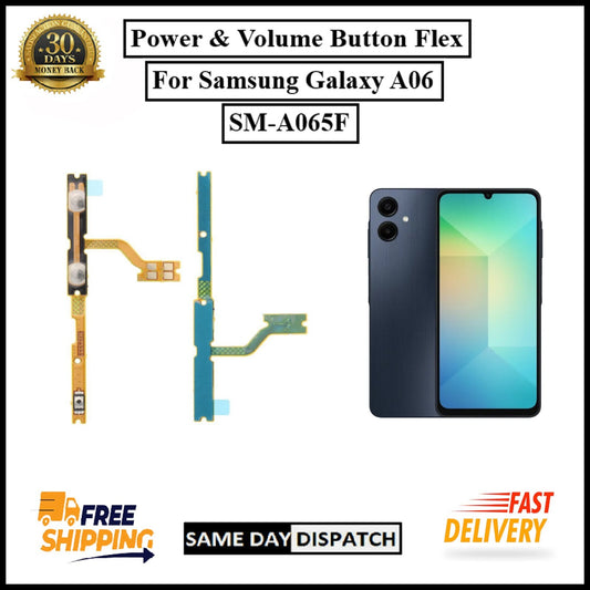 For Samsung Galaxy A06 A065F Power Flex Cable & Volume Button Flex Replacement